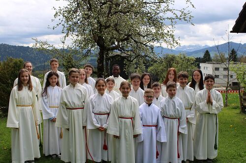 Ministrantenaufnahme 2026 / Pfarre Langen