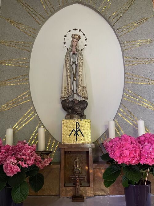 Marienstatue Fatimakapelle Stollen / Maria Spindelböck